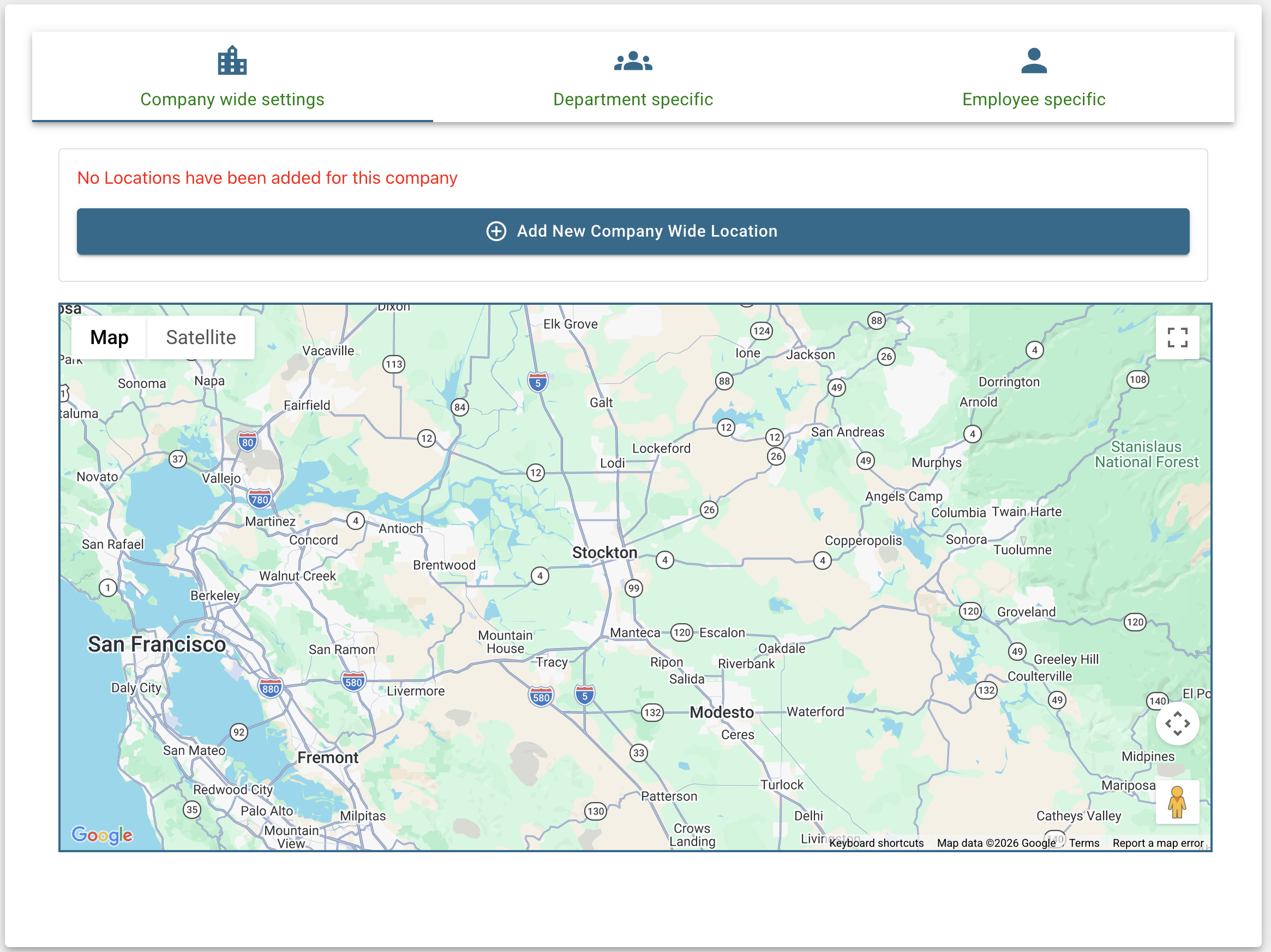 Worktrim Time & Attendance - GPS-enabled time tracking with geofencing